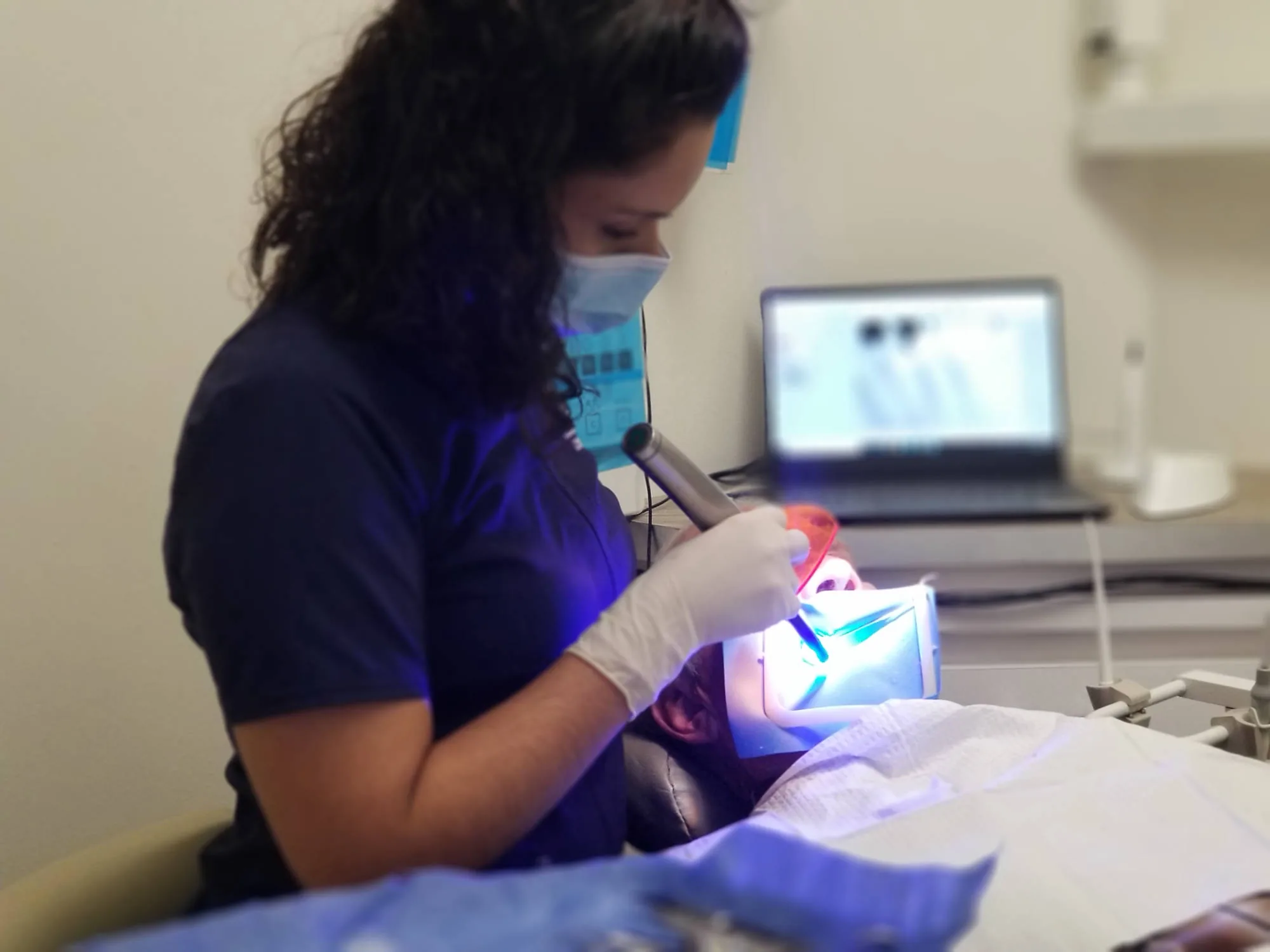 Modern treatment rooms with digital X-ray